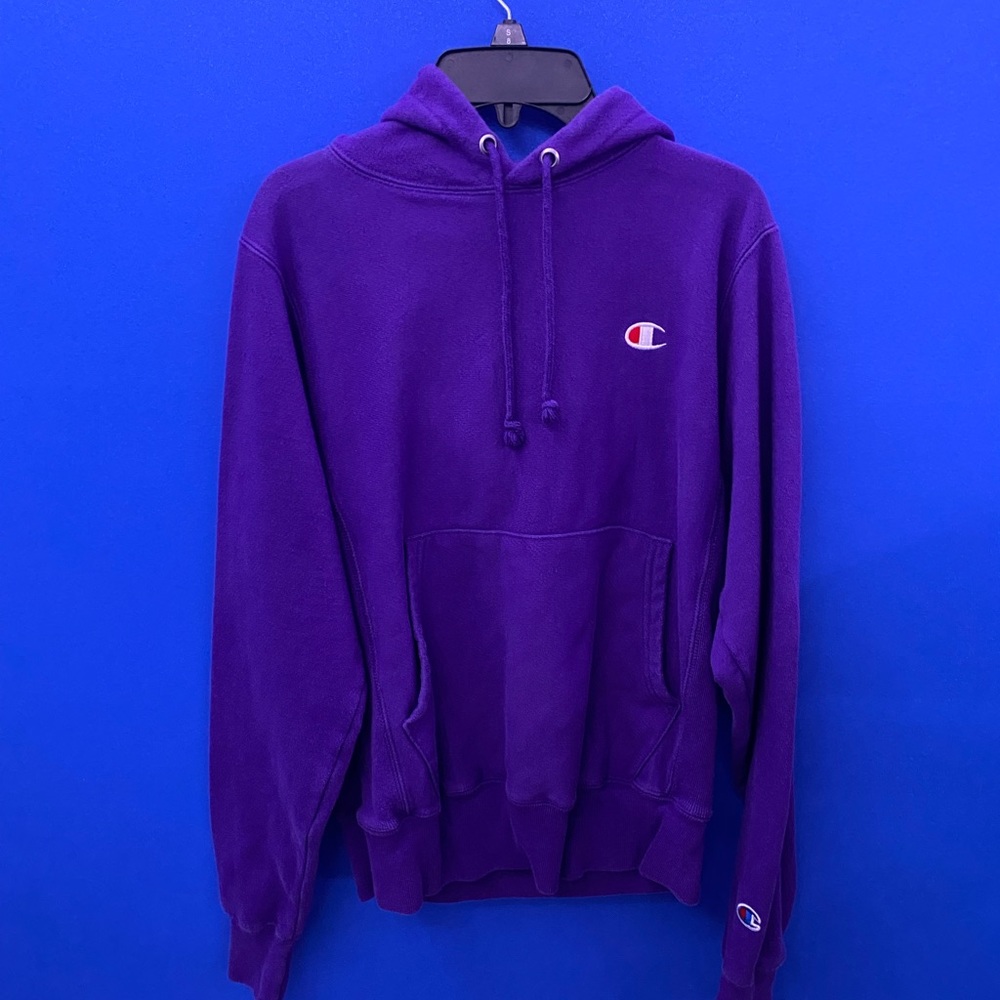 Purple Men’s Champion Hoodie